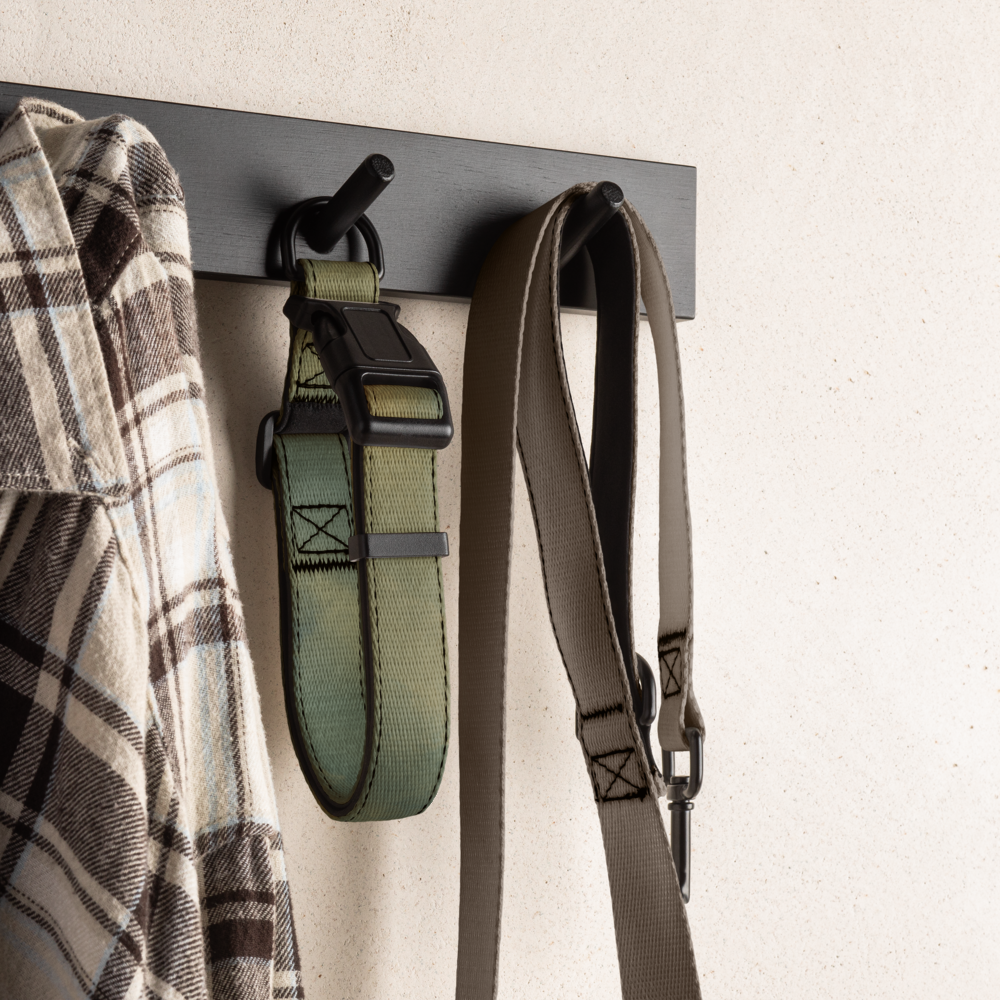 Sebastian & Clementine Brushed Green Premium Adjustable Pet Collar