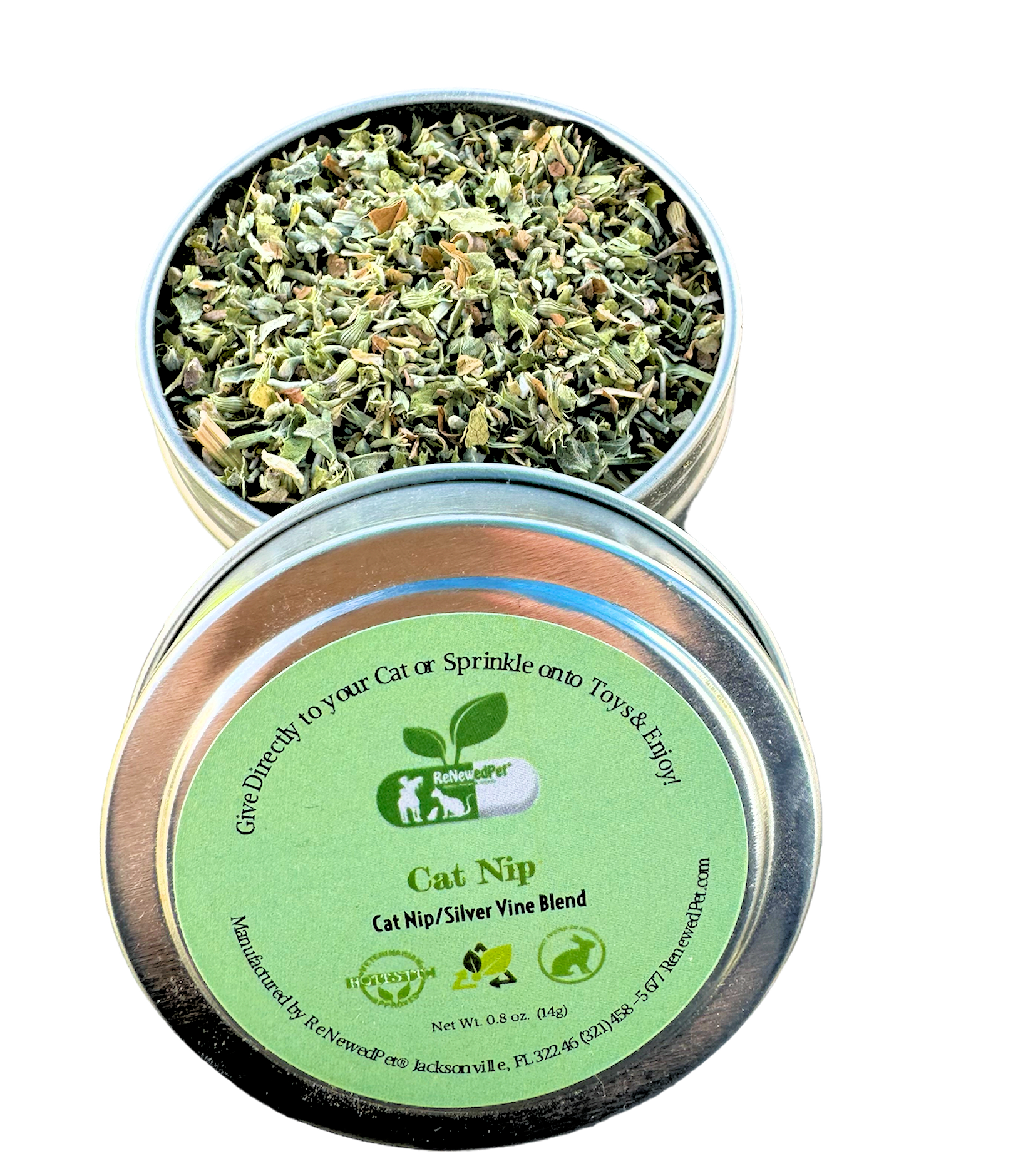 ReNewedPet® Organic Catnip - Silver Vine Mix