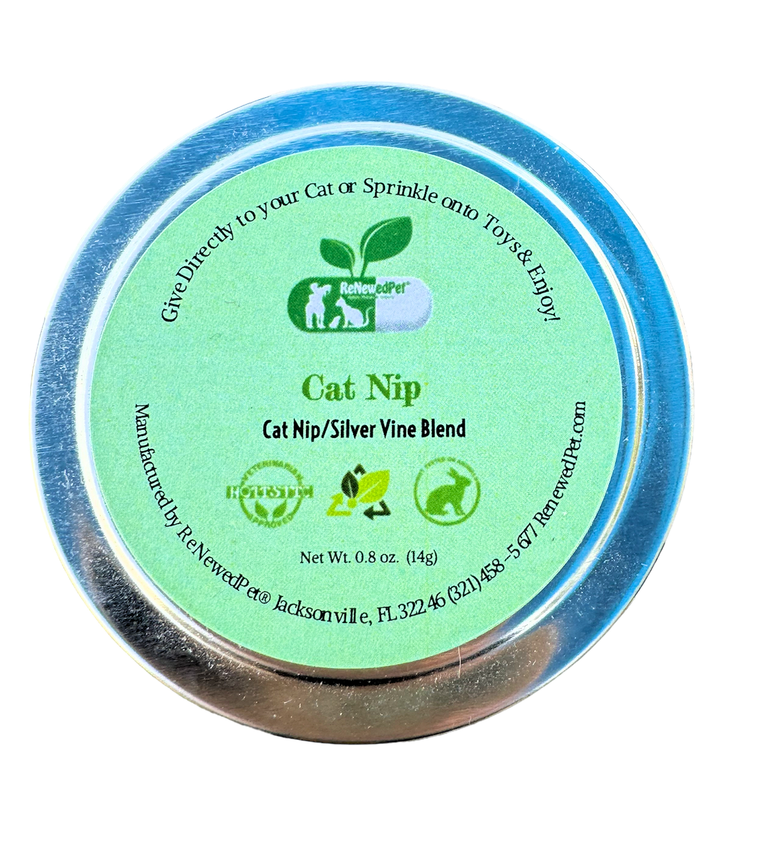 ReNewedPet® Organic Catnip - Silver Vine Mix