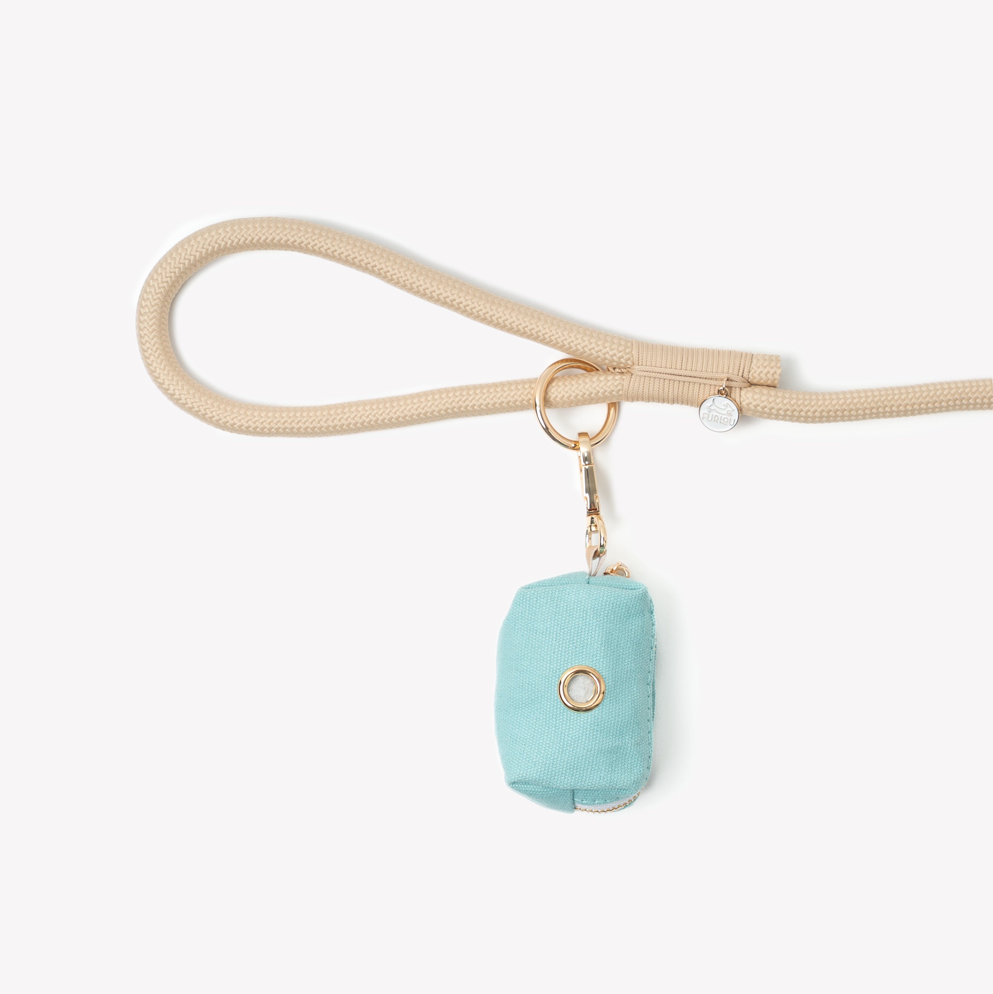 FurLou Blue Poop Bag Holder