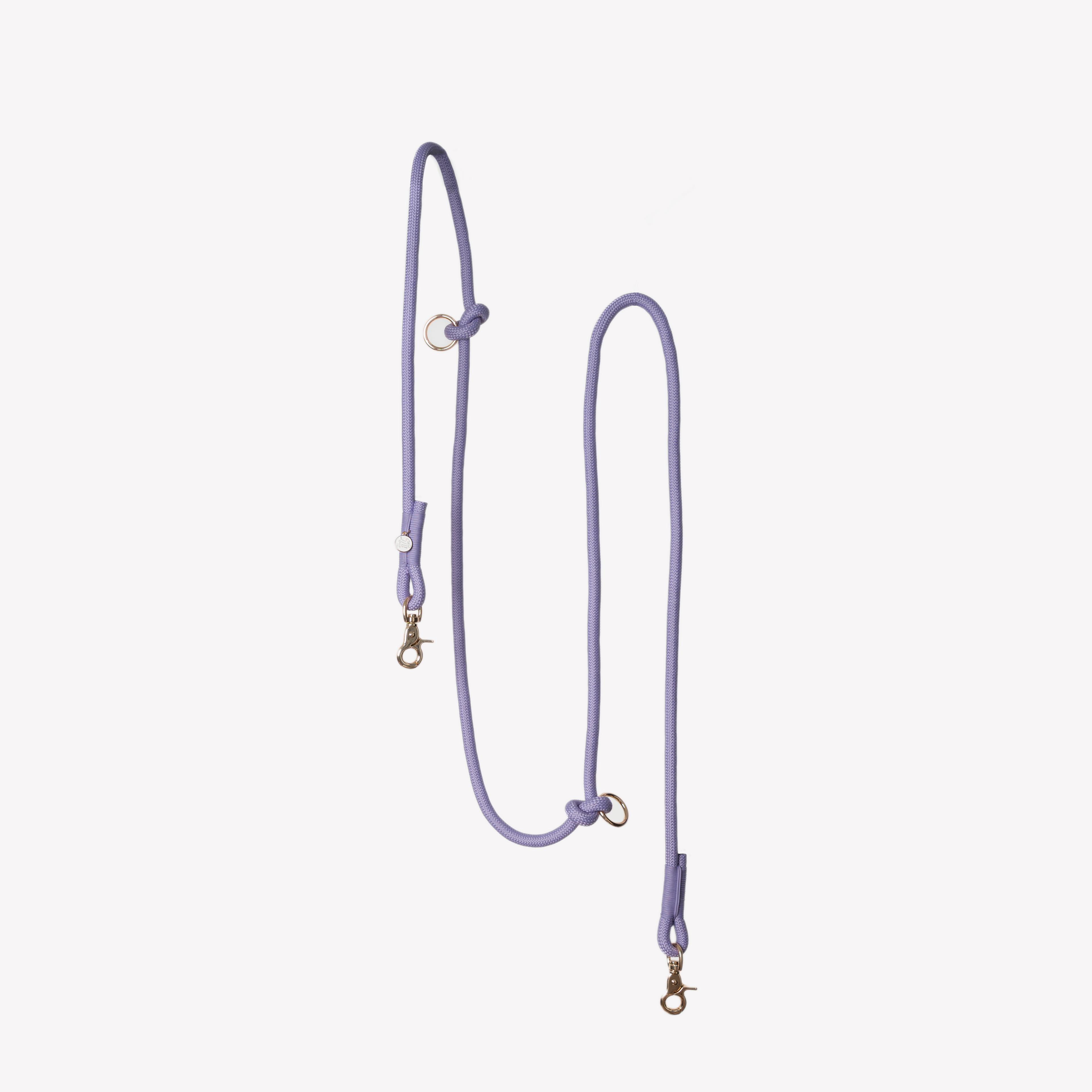 FurLou Lavender Hands Free Braided Rope Leash