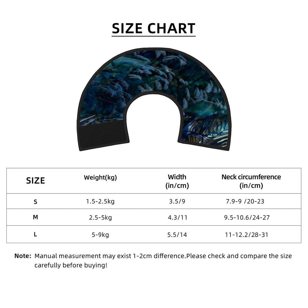 Sebastian & Clementine After-Glow Pet Elizabethan Collar