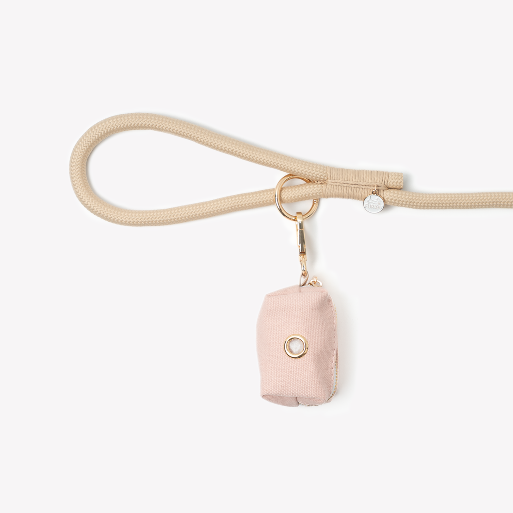 FurLou Baby Pink Poop Bag Holder