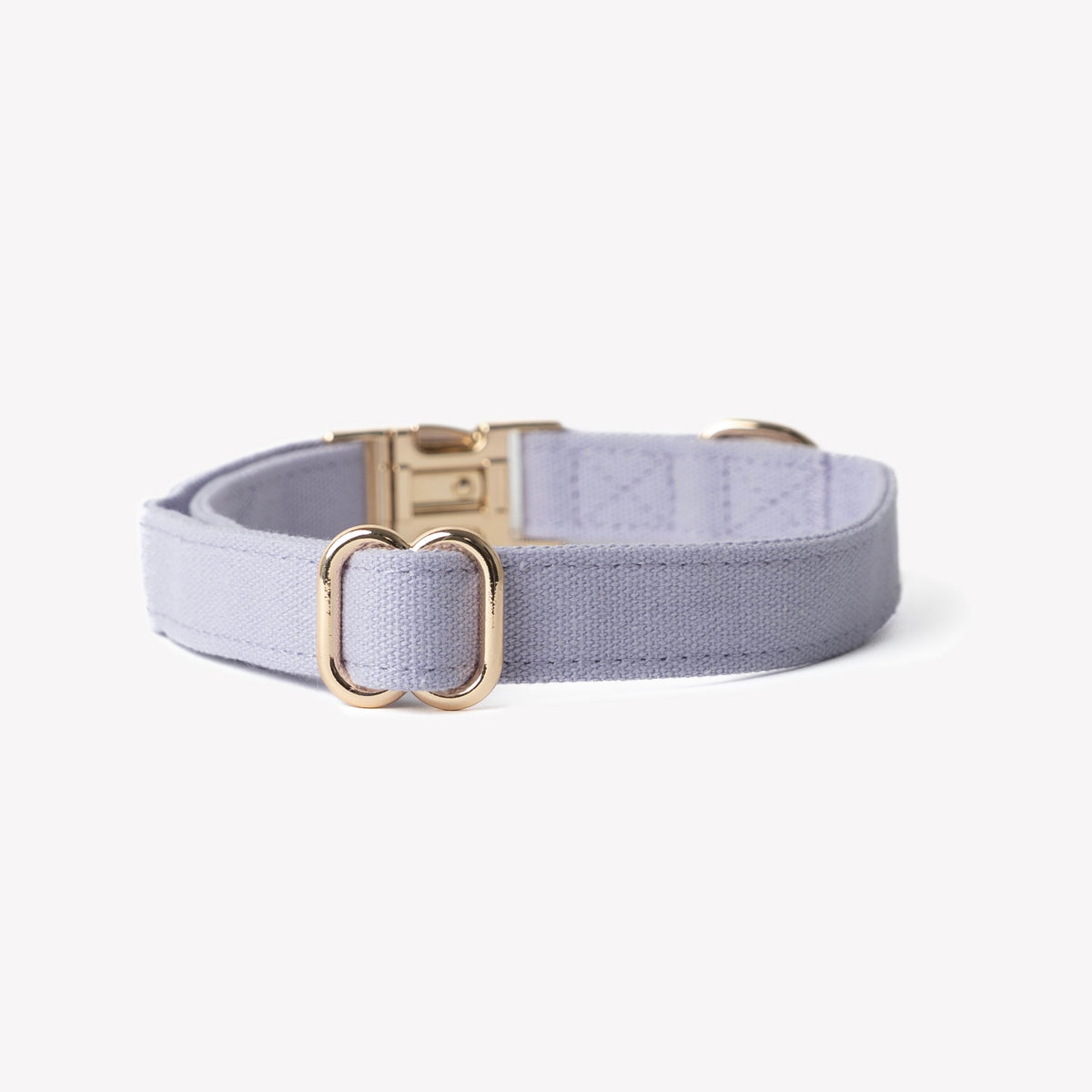 FurLou Lavender Canvas Dog Collar