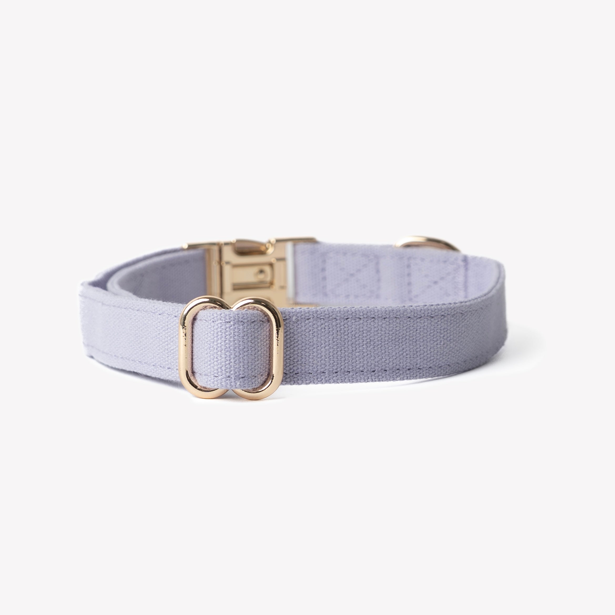 FurLou Lavender Canvas Dog Collar