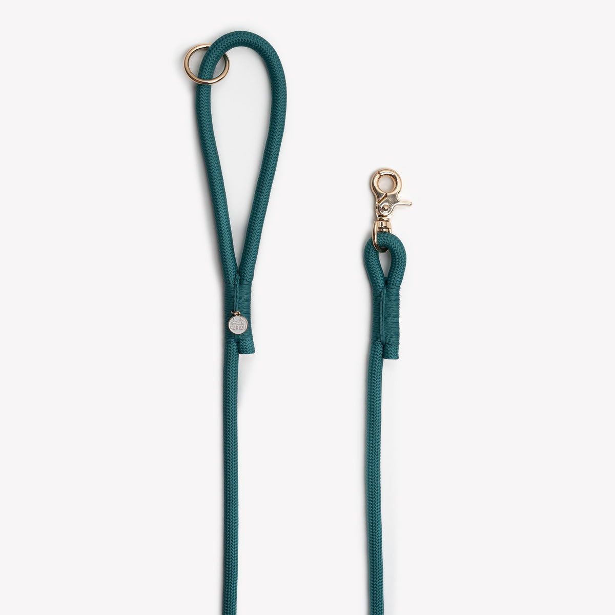 FurLou Blue Braided Rope Leash