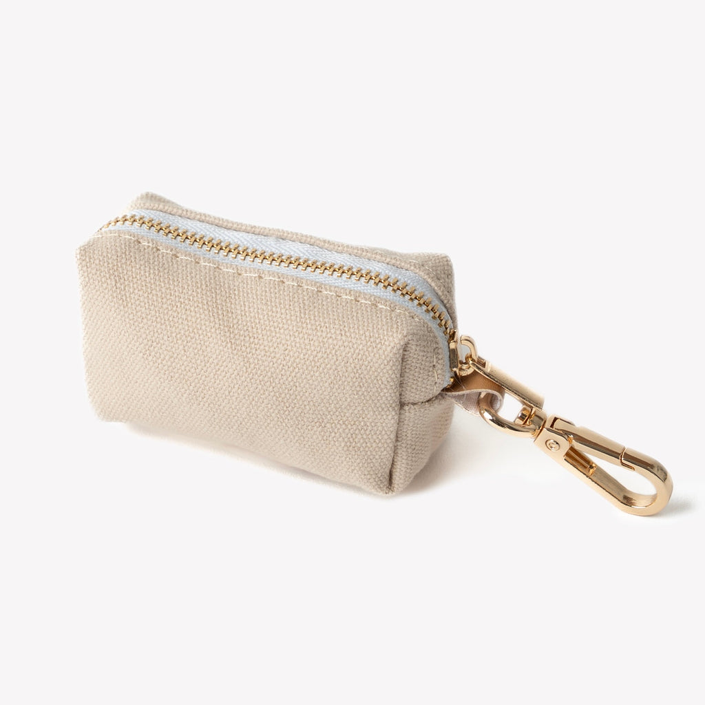 FurLou Tan Poop Bag Holder