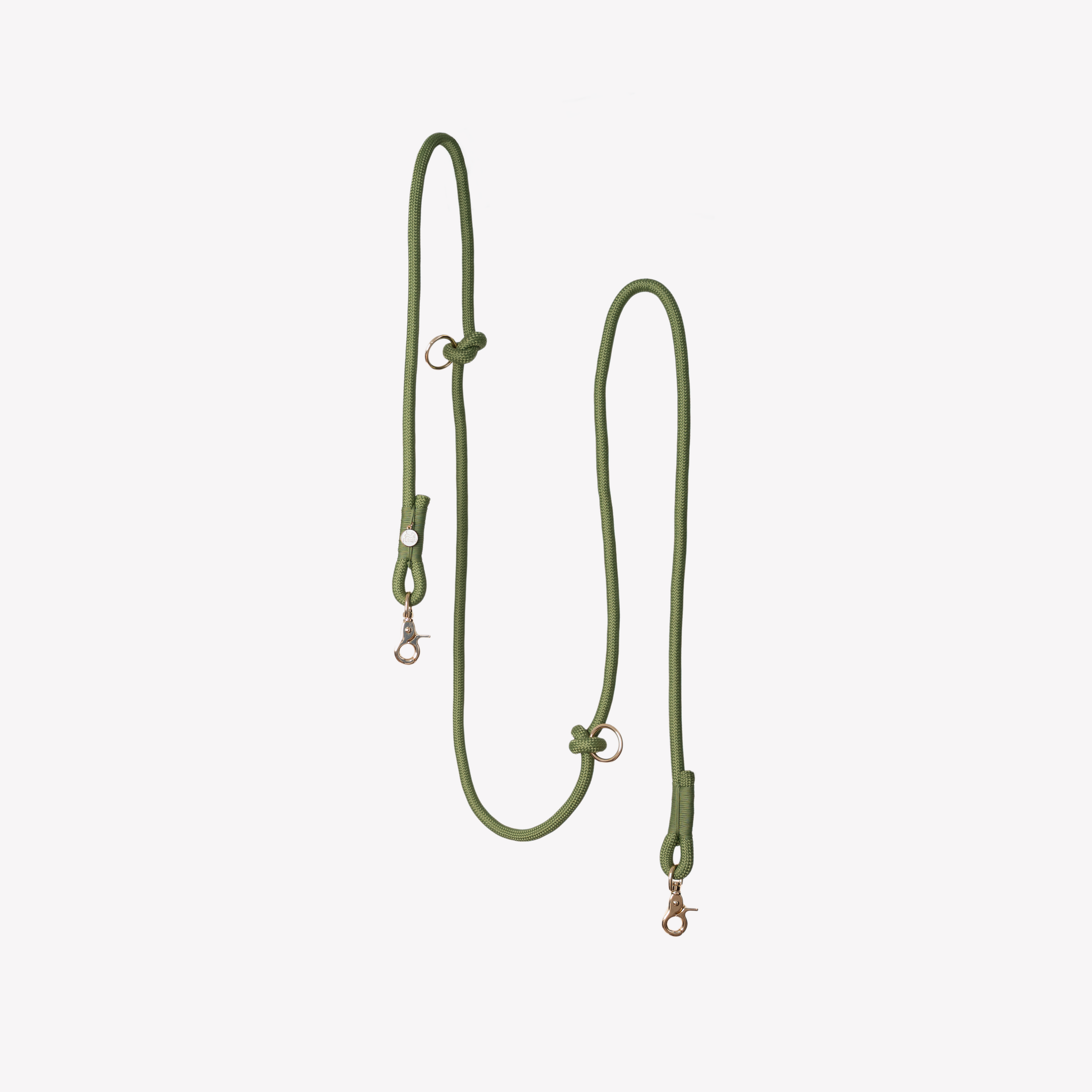 FurLou Green Hands Free Braided Rope Leash
