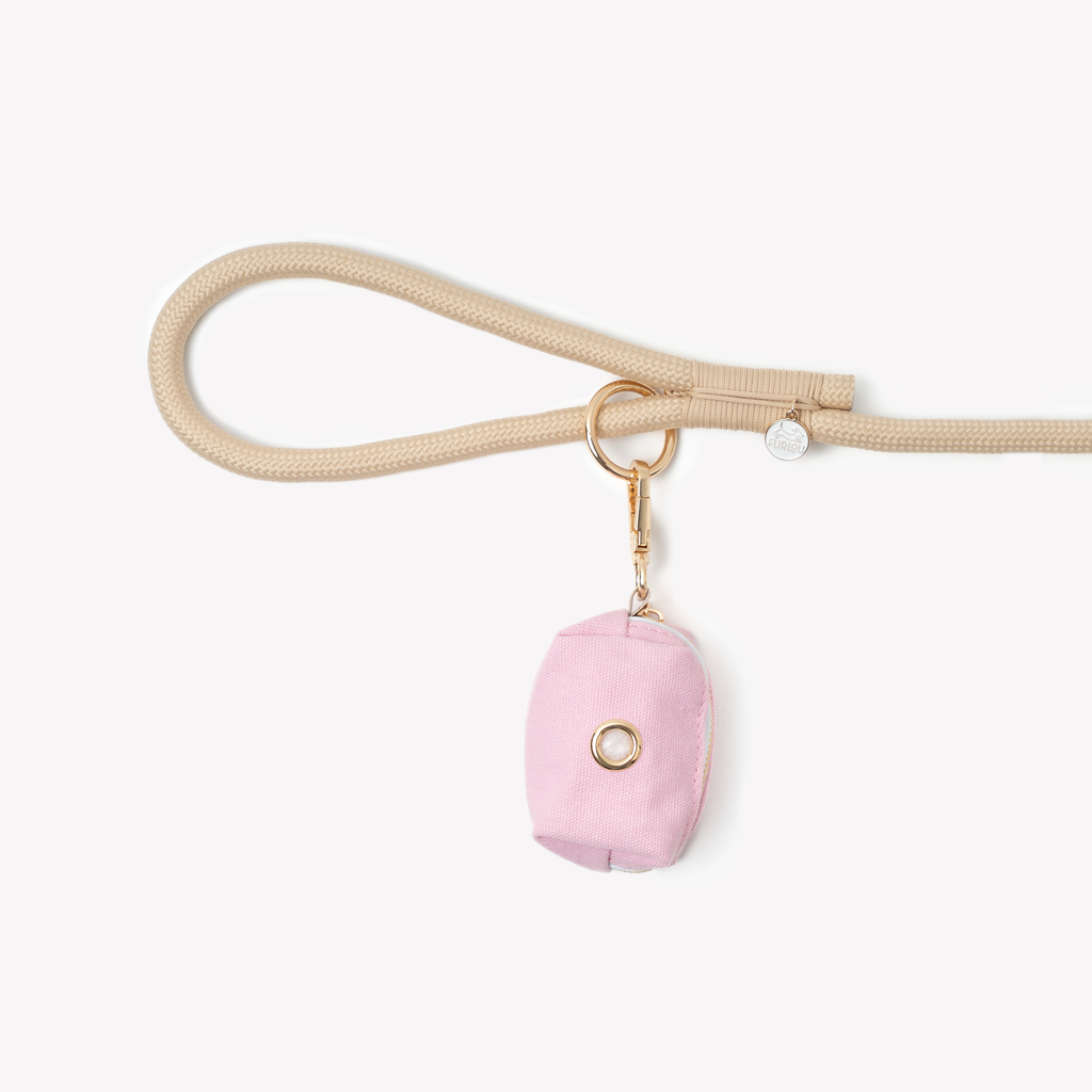 FurLou Pink Poop Bag Holder