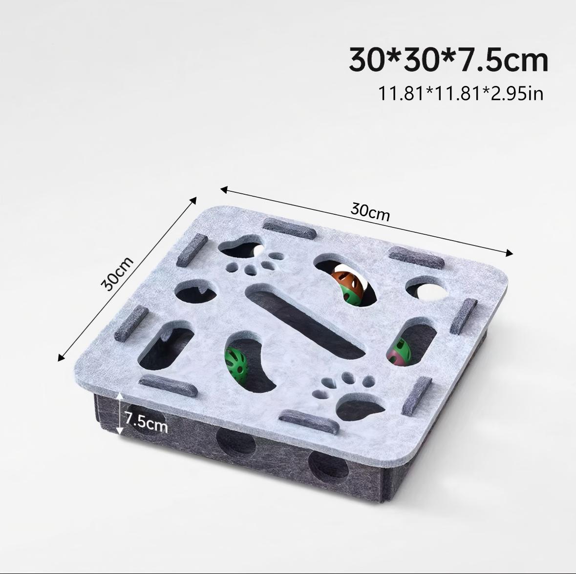 Interactive Cat Puzzle Toy With Maze