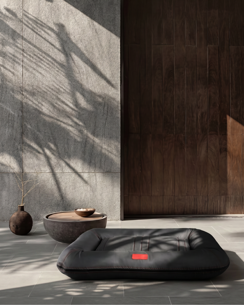 Chester & Lee | Waterproof Lounger Dog Bed Gray