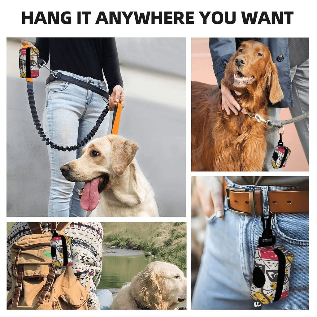 Sebastian & Clementine Small Worlds V Dog Poop Bag Holder