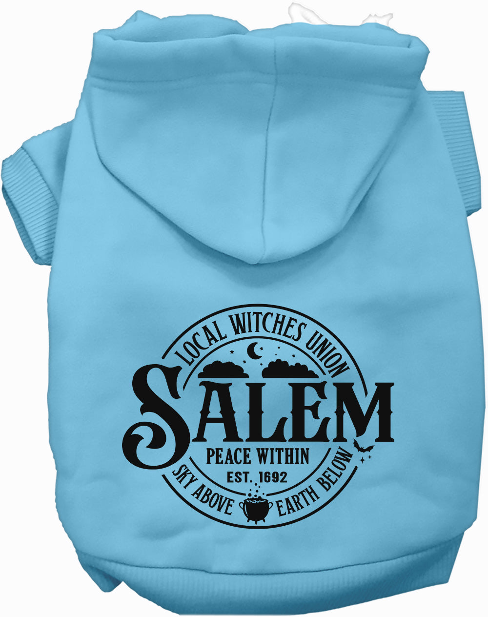 Salem Witches Union Halloween Pet Hoodie