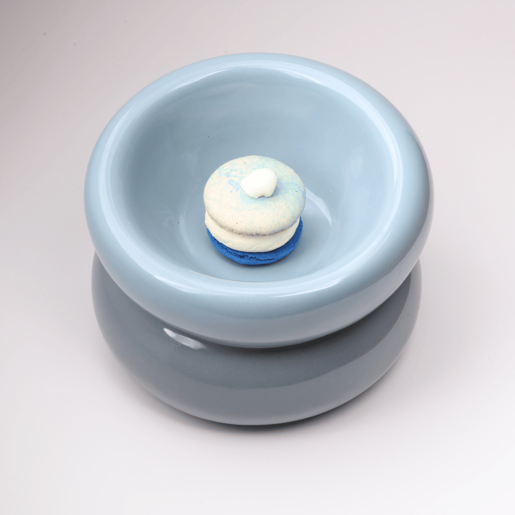 Pehom | Soufflé Pet Bowl - Frozen Blue