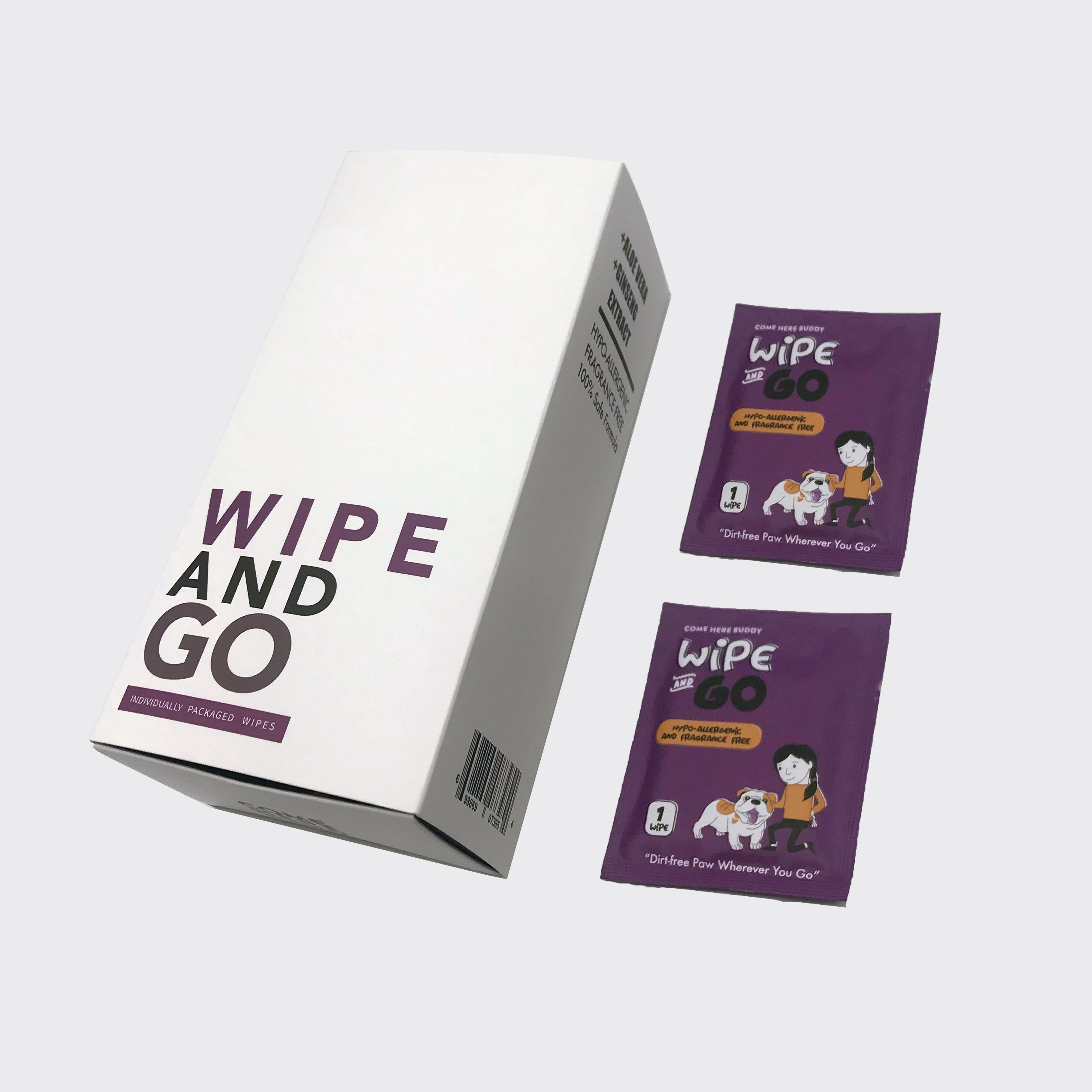 Come Here Buddy Wipe and Go Pet Wipes