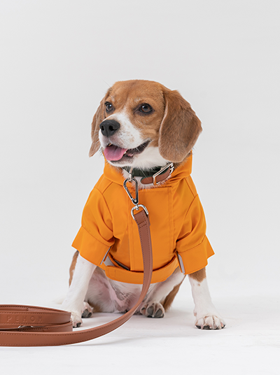 Pehom | Tribeca Adjustable Velcro Raincoat - Egg Yolk