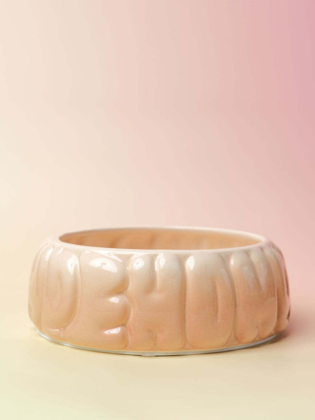 Pehom | Puff Pet Bowl - Gradient Caramel