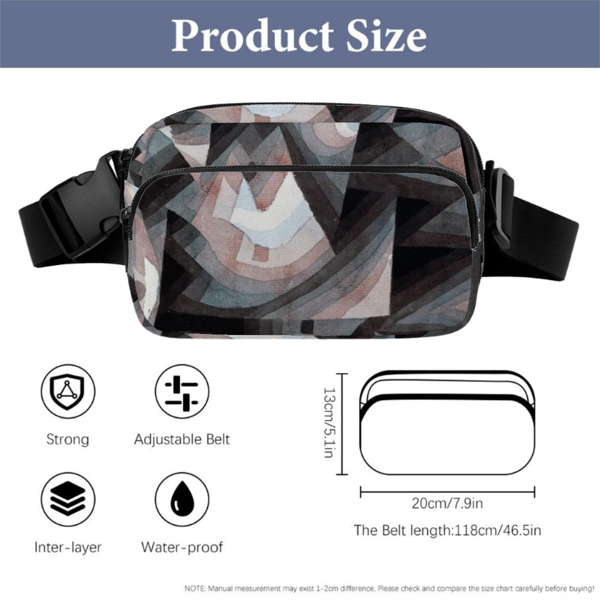 Sebastian & Clementine Crystal Graduation Fanny Pack