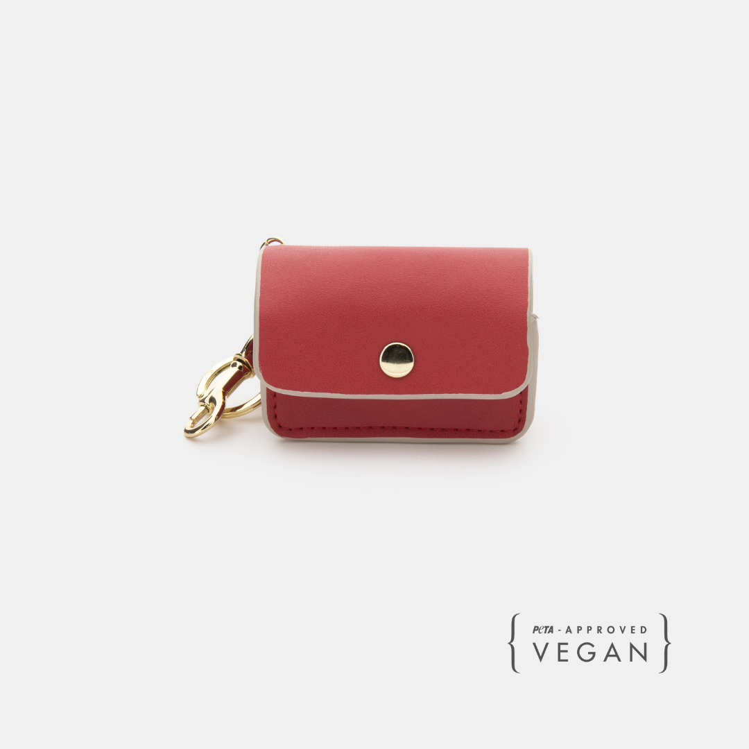 Nina Woof Waste Bag Holder - Vegan Leather - Bag Dispenser