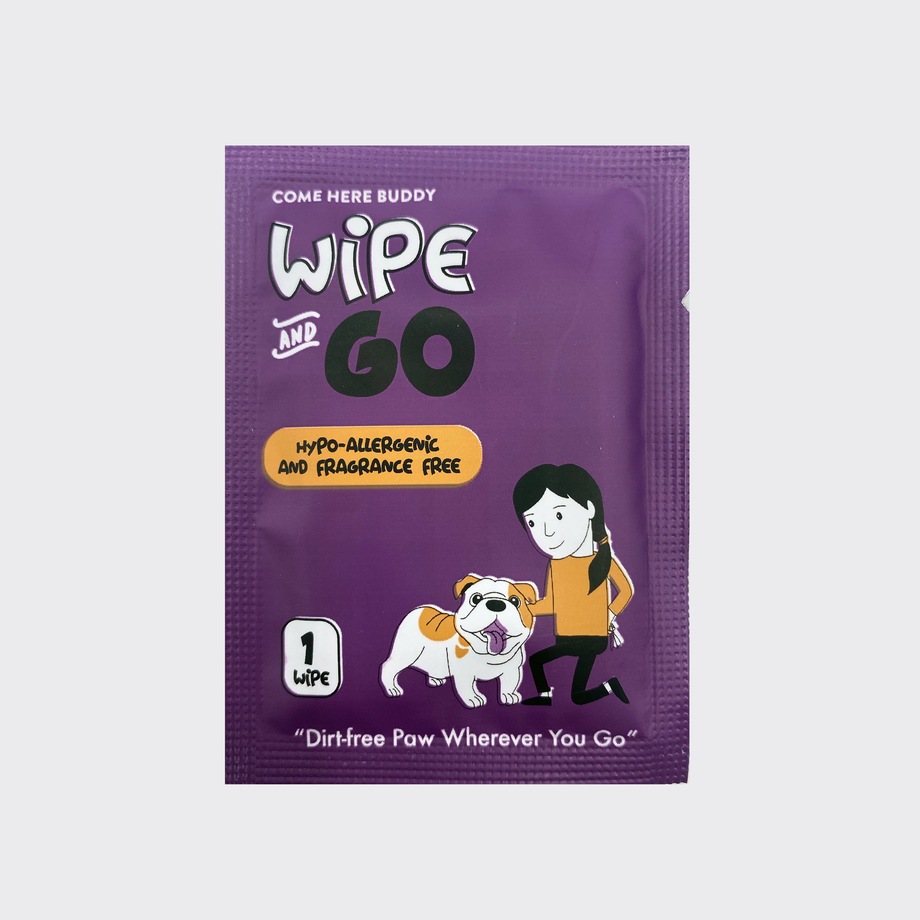 Come Here Buddy Wipe and Go Pet Wipes