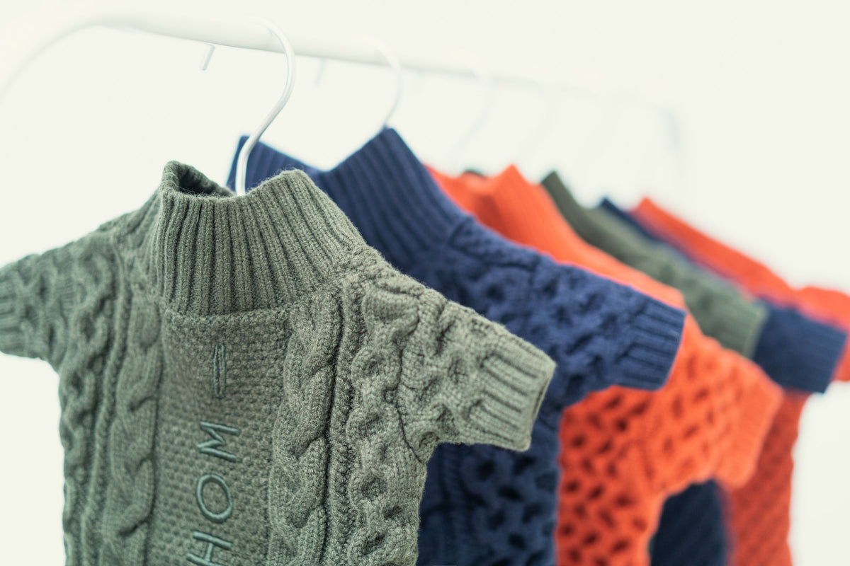 Pehom | Bert Cardigan Sweater - Orange