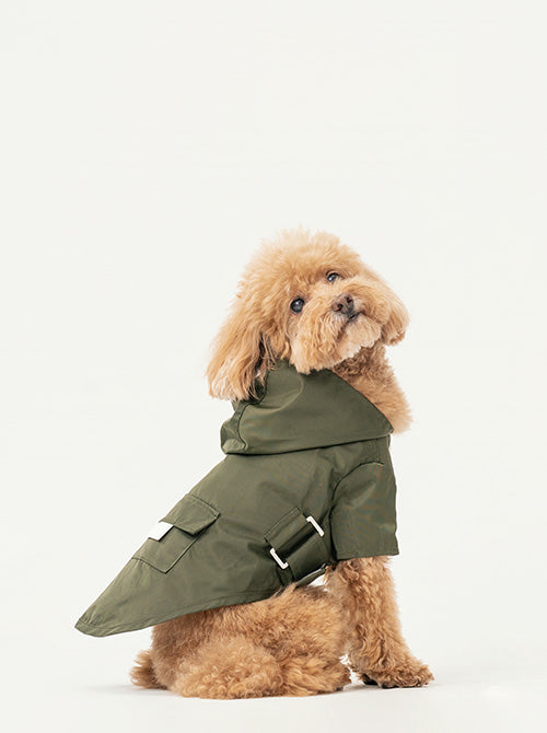 Pehom | Bowery Raincoat - Green
