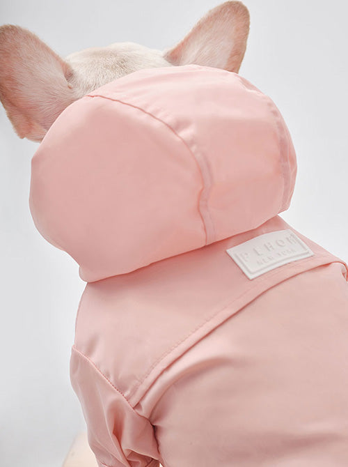 Pehom | Tribeca Adjustable Velcro Raincoat - Light Pink