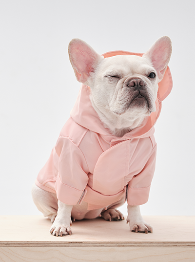 Pehom | Tribeca Adjustable Velcro Raincoat - Light Pink