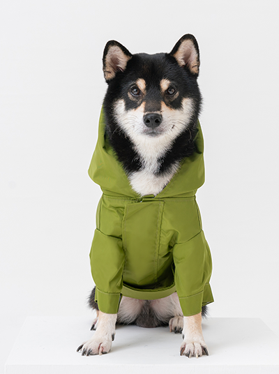 Pehom | Tribeca Adjustable Velcro Raincoat - Olive