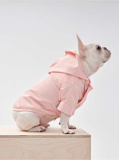 Pehom | Tribeca Adjustable Velcro Raincoat - Light Pink