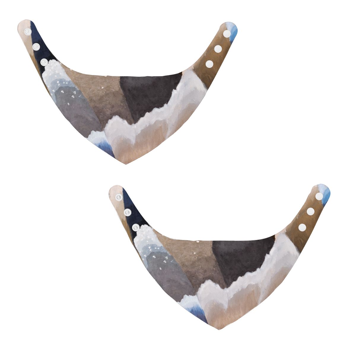 Sebastian & Clementine Reaching Waves Pet Cotton Bandana