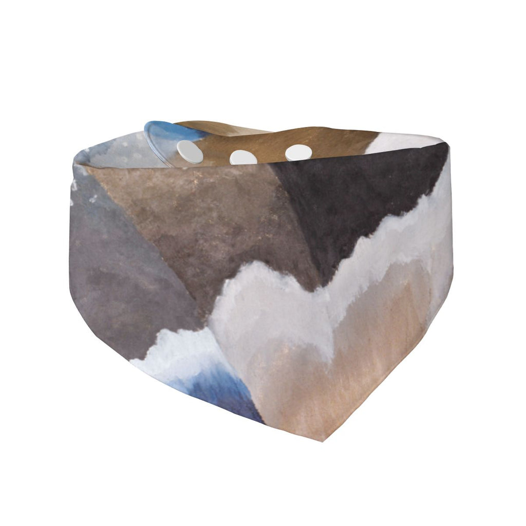 Sebastian & Clementine Reaching Waves Pet Cotton Bandana