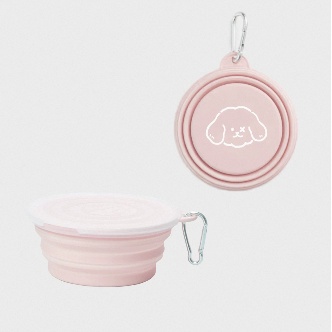 Milou & Lumi Single Foldable Pet Travel Bowl