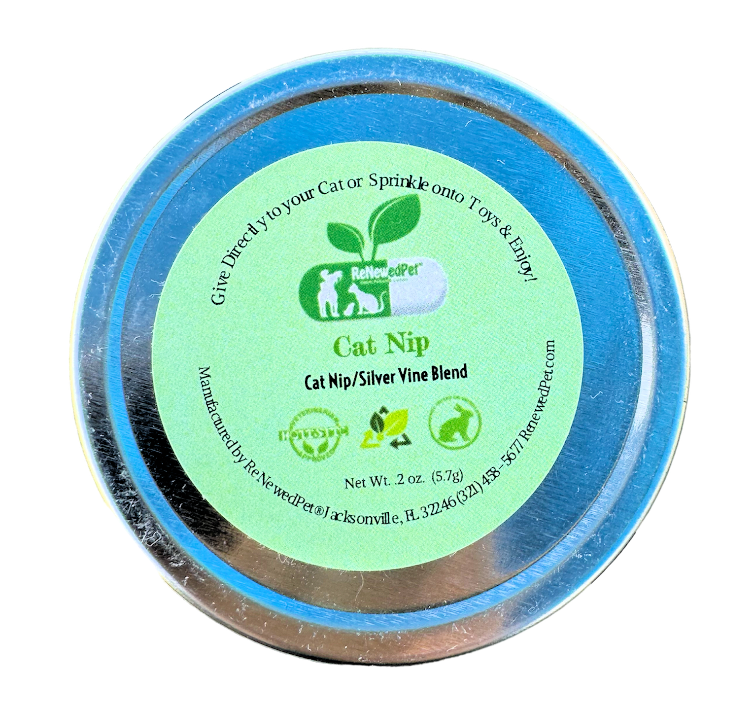 ReNewedPet® Organic Catnip - Silver Vine Mix
