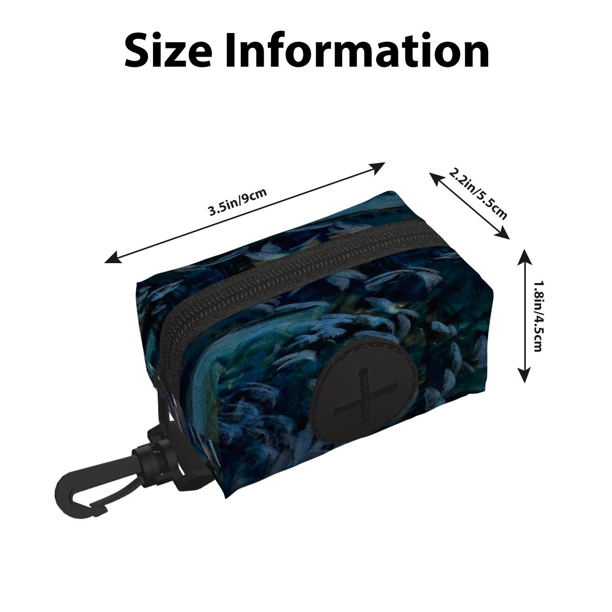 Sebastian & Clementine After-Glow Dog Poop Bag Holder