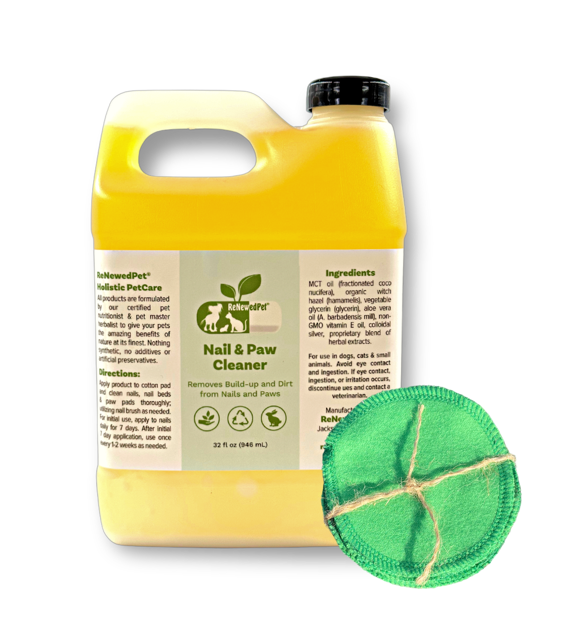 ReNewedPet® 4-All Pets Nail/Paw Cleaner