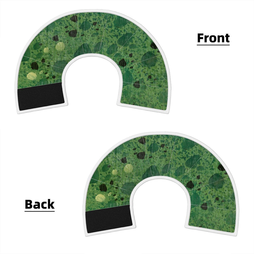 Sebastian & Clementine Green Painting Pet Elizabethan Collar
