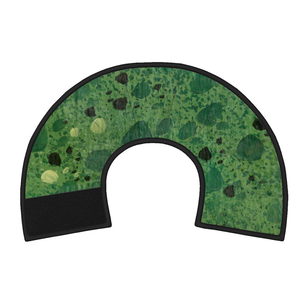 Sebastian & Clementine Green Painting Pet Elizabethan Collar