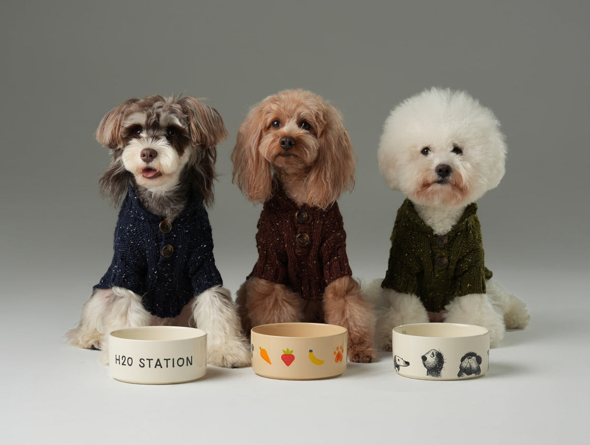 Pehom | Glacier Pet Sweater - Burgundy