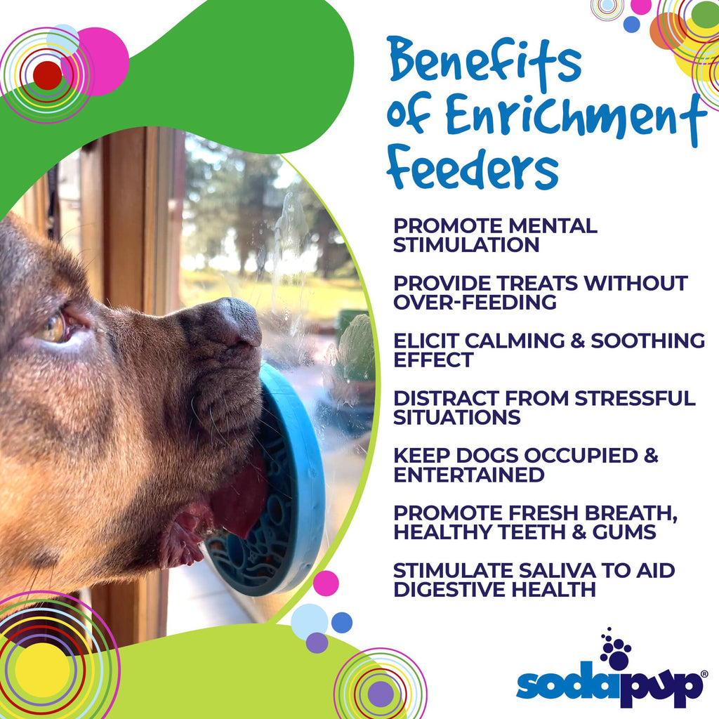 SodaPup® Turtle eMat-Mini Lick Mat with Suction Cups - Small Dogs & Cats | USA