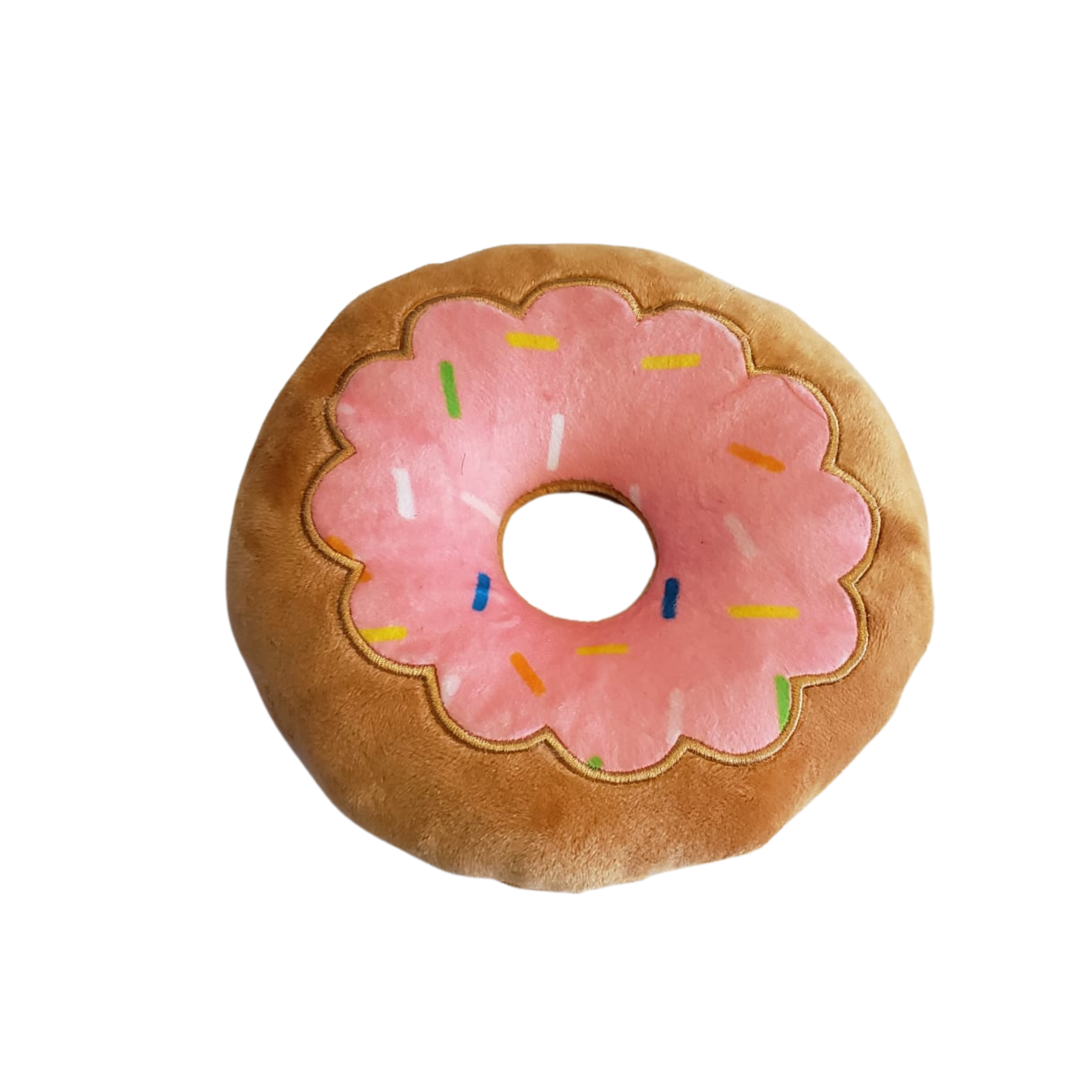 Donut Plush Dog Toy – Soft, Chewy and Cuddly