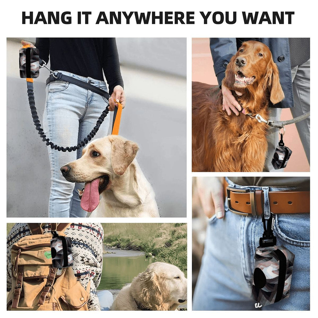 Sebastian & Clementine Crystal Graduation Dog Poop Bag Holder