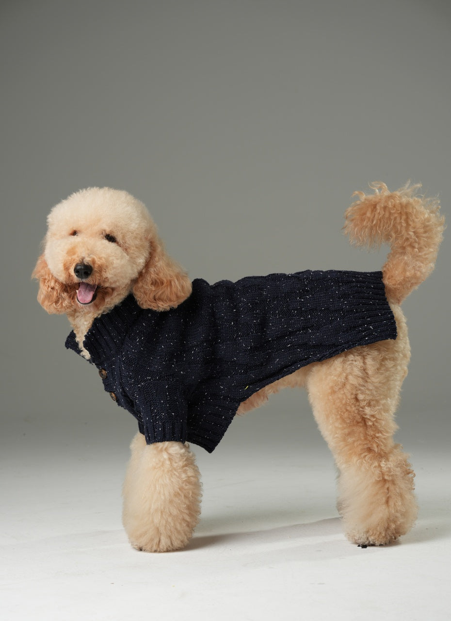 Pehom | Glacier Pet Sweater - Navy