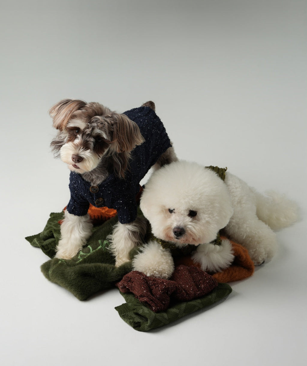 Pehom | Glacier Pet Sweater - Navy