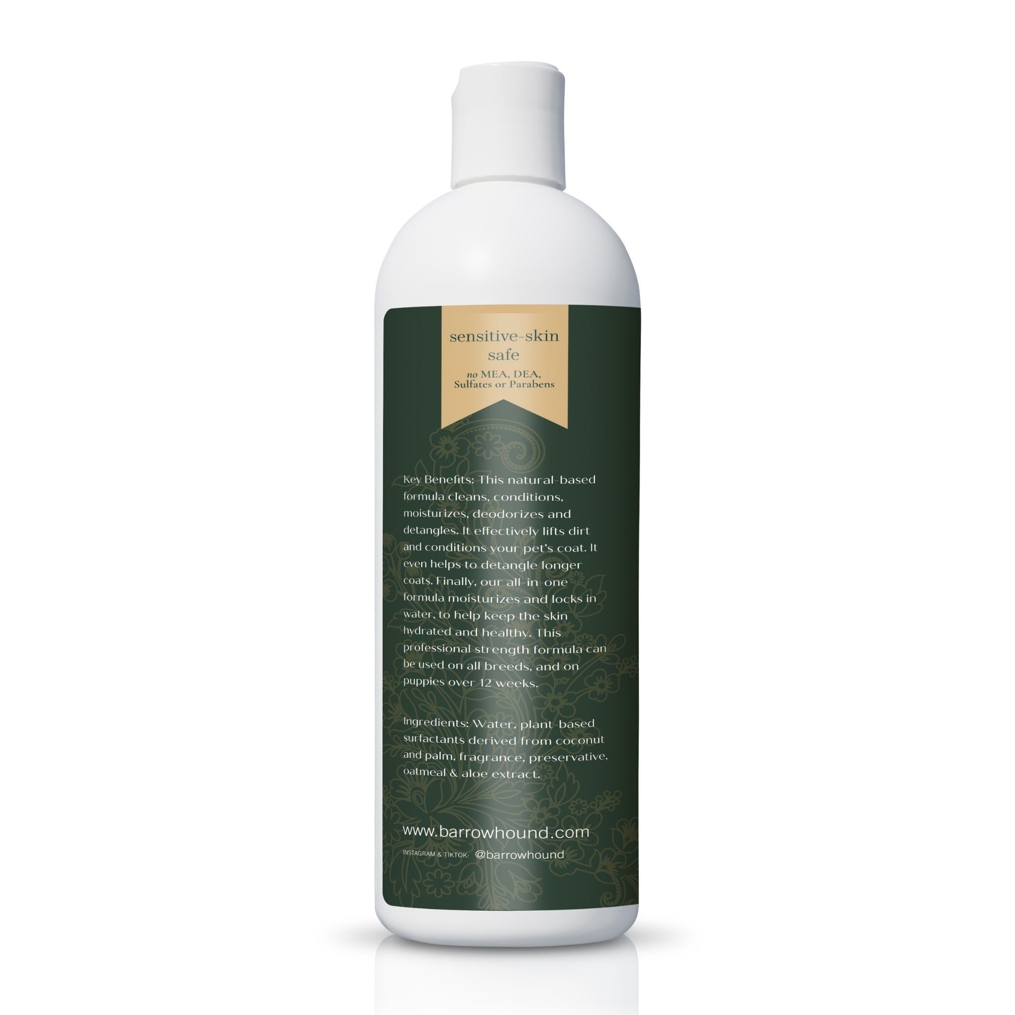 5-in-1 Dog Shampoo – Cleans, Conditions, Deodorizes, Moisturizes & Detangles