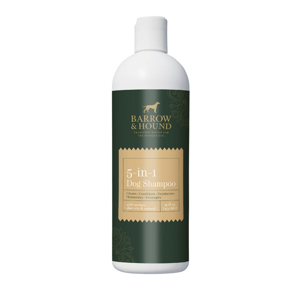 5-in-1 Dog Shampoo – Cleans, Conditions, Deodorizes, Moisturizes & Detangles