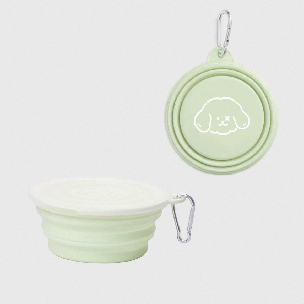 Milou & Lumi Single Foldable Pet Travel Bowl