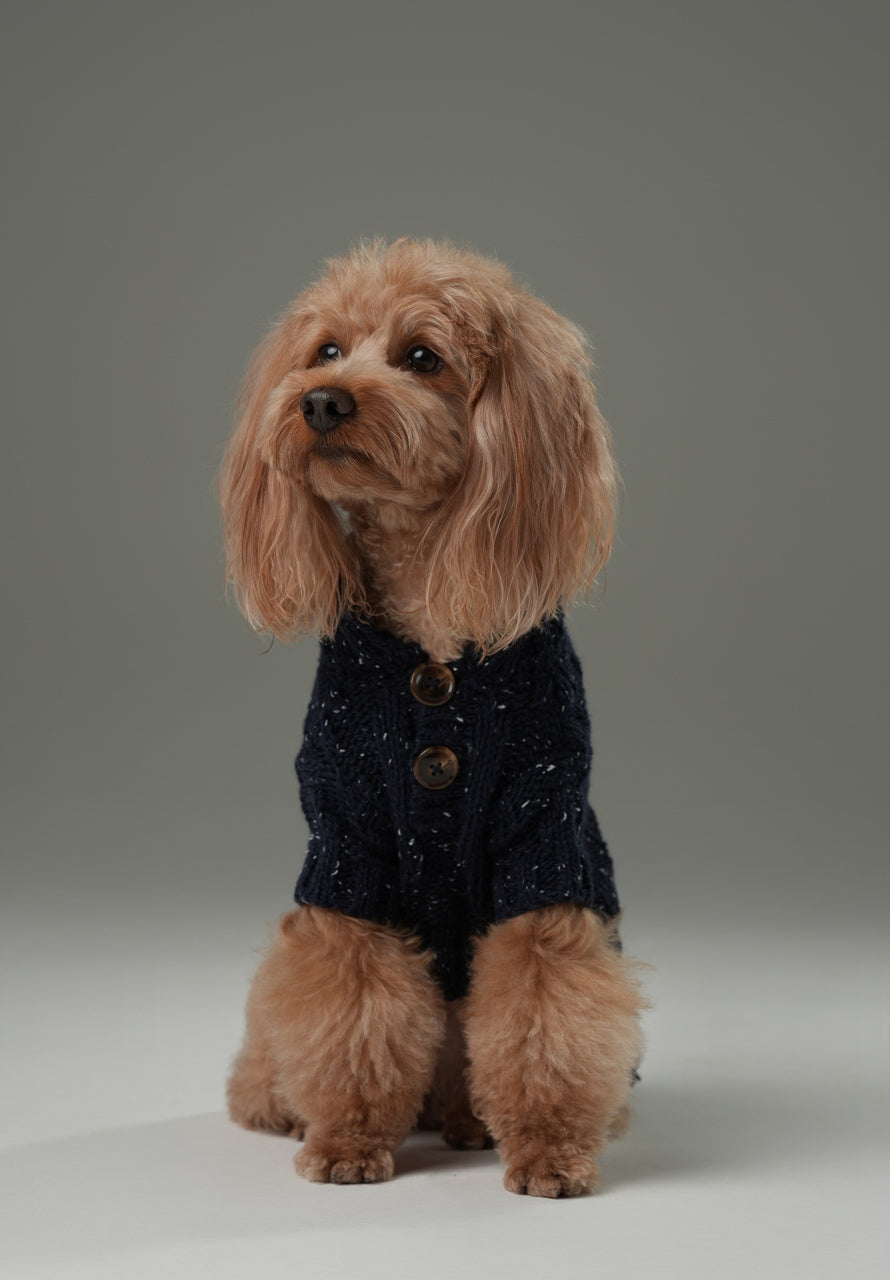 Pehom | Glacier Pet Sweater - Navy