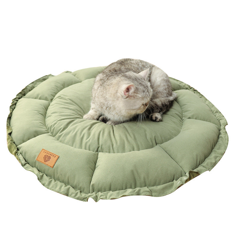 Indoor Reversible Donut Pet Bed