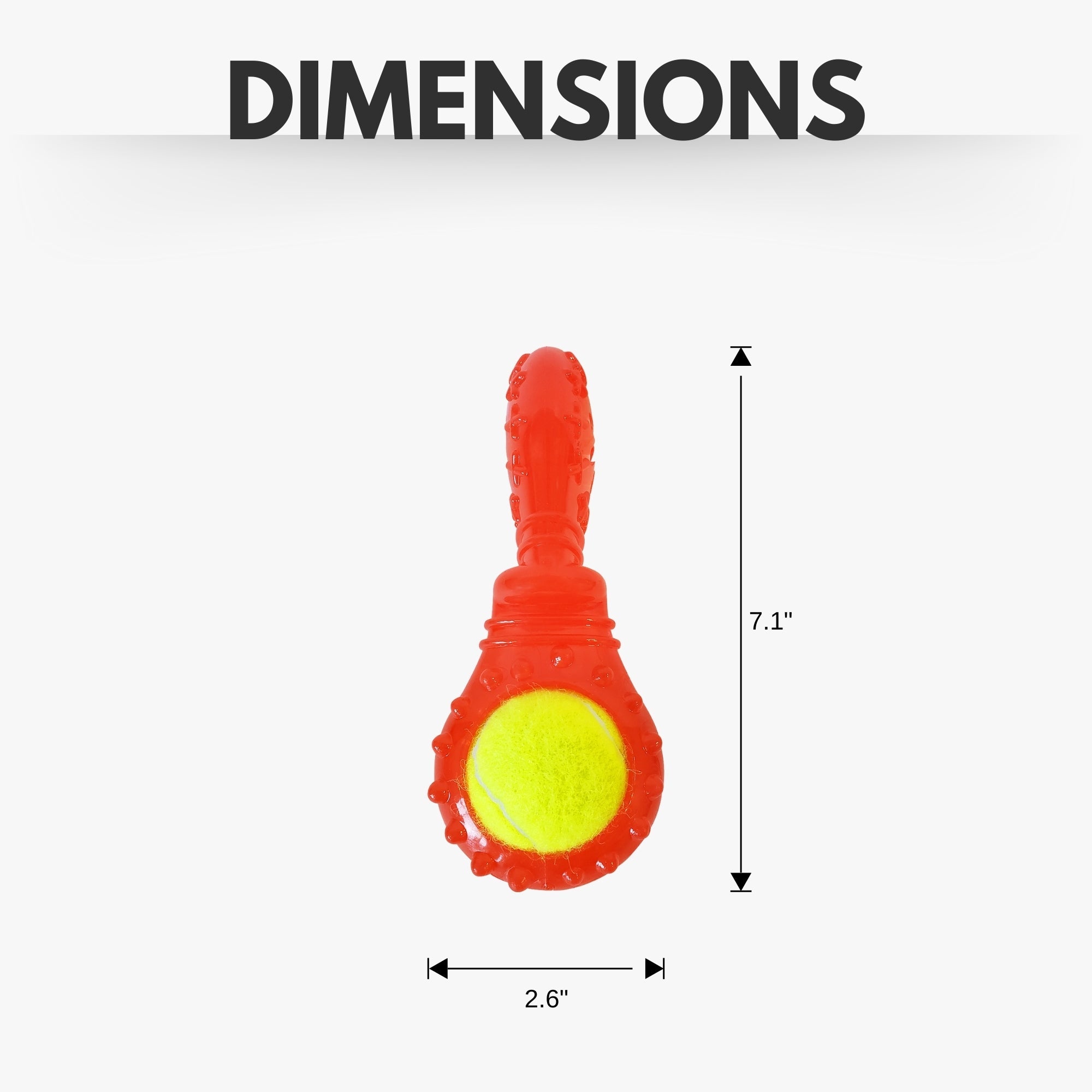 Tennis Ball Dog Toy Variety Pack (Boomerang, 3-Bone Squeaker, Orange Squeaker)